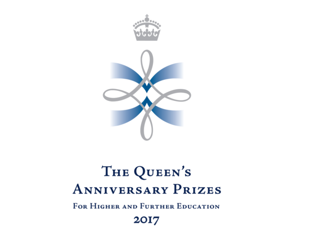 Queen's Anniversary Prize logo