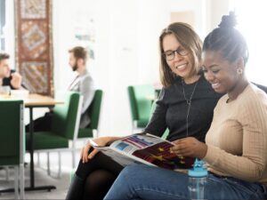 Photo of ISER students