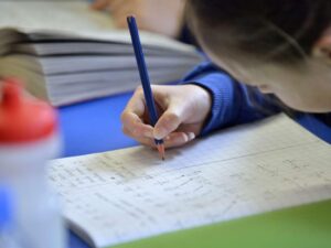 Photo of child at school