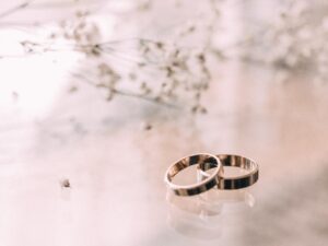 Photo of wedding rings