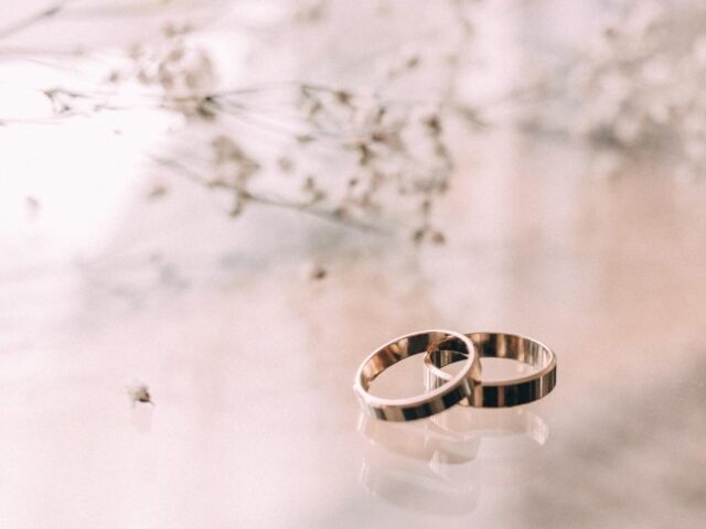 Photo of wedding rings