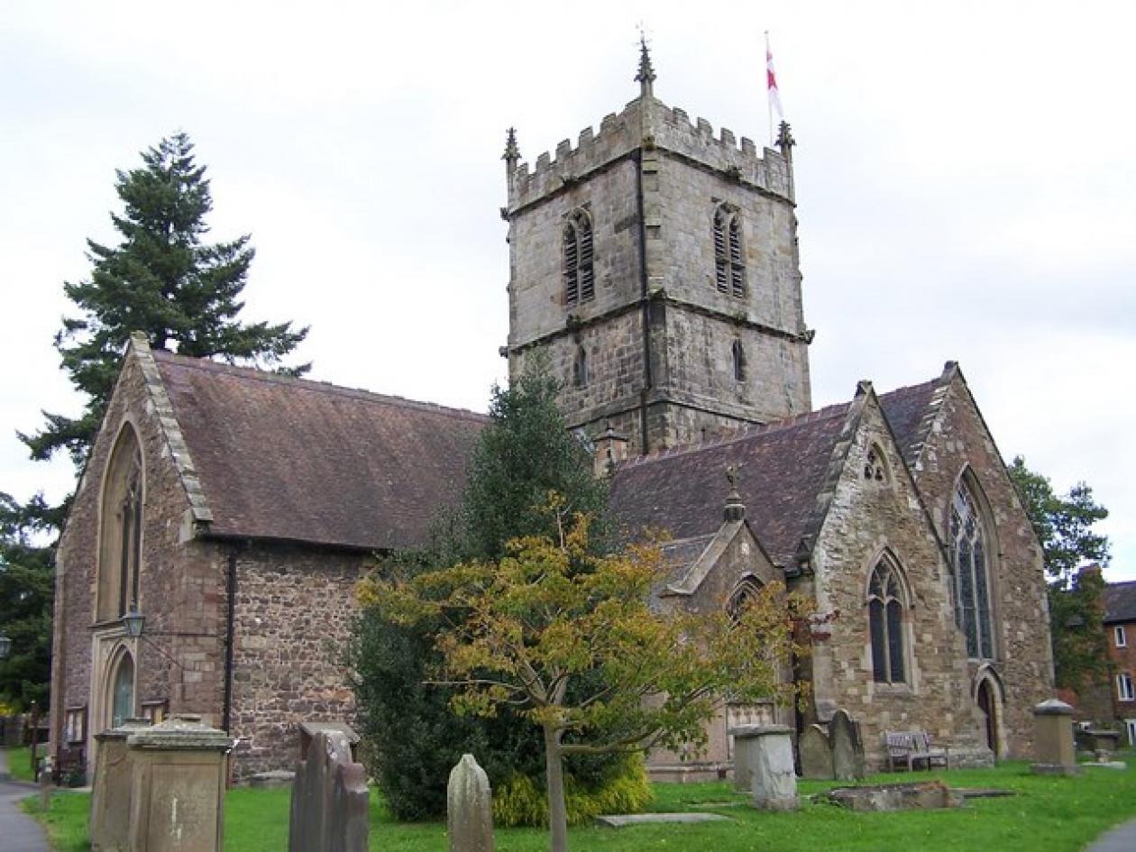 The church at Church Stretton